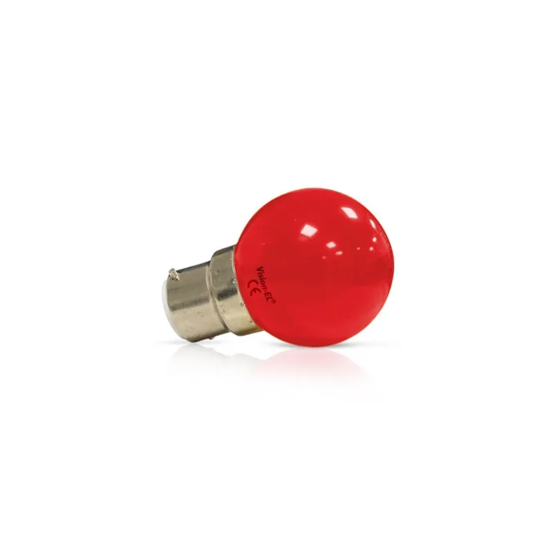 Ampoule LED B22 BLANC ROUGE VERT BLEU