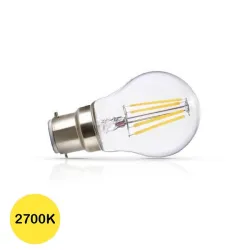 Ampoule LED B22 blanche pour guirlande