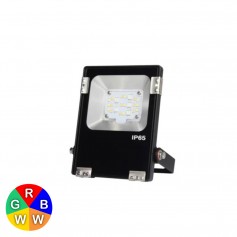 Projecteur LED 10W RGB + blanc variable RF