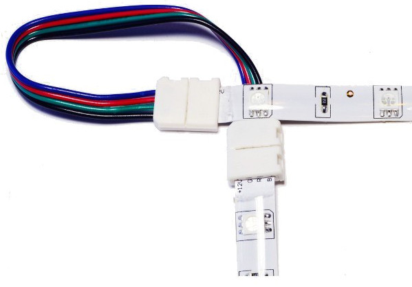 Connecteur Ruban LED 12V ou 24V 2835 Bande 2 connecteurs - SILAMP